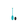 Œuf vibrant bleu avec télécommande USB 